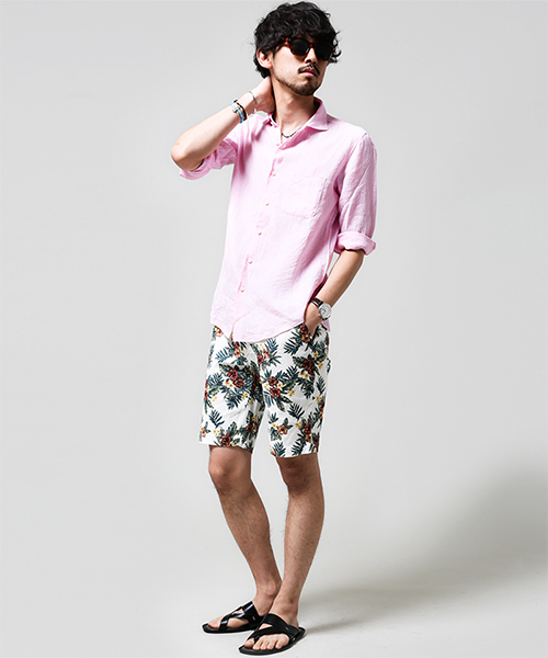 NANO universe（ナノユニバース）の「プリペラショーツ（その他パンツ・メンズ・ブラック/ネイビー/オフホワイト・SMALL/X-LARGE/MEDIUM/LARGE）」の16枚目の写真