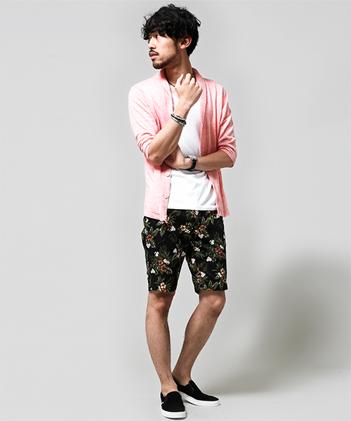 NANO universe（ナノユニバース）の「プリペラショーツ（その他パンツ・メンズ・ブラック/ネイビー/オフホワイト・SMALL/X-LARGE/MEDIUM/LARGE）」の14枚目の写真