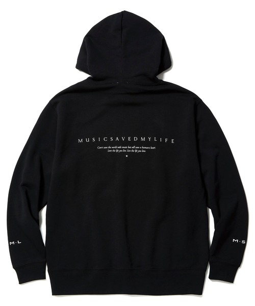 MSML（エムエスエムエル）の「FRONT CURSIVE HOODIE（パーカー・メンズ・ホワイト/ブラック・S/M/L）」の14枚目の写真