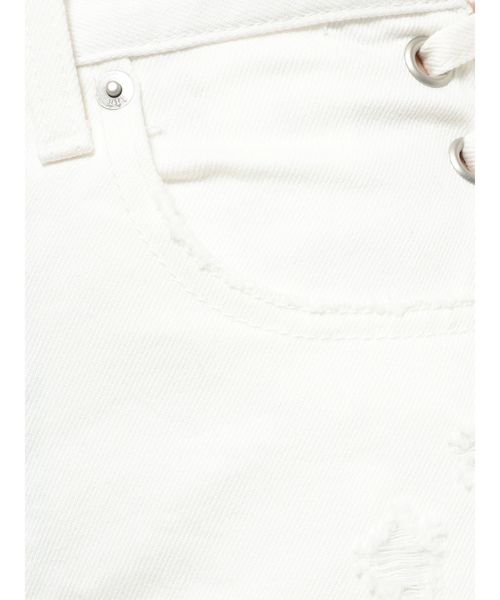 GYDA（ジェイダ）の「バッグレースアップペグトップデニムパンツ（デニムパンツ・レディース・オフホワイト/ブルー・SMALL/MEDIUM）」の20枚目の写真