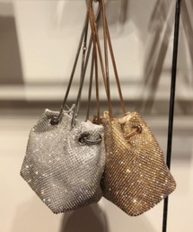 【Cupid Heart】結婚式BAG ストーンパーティーバッグ