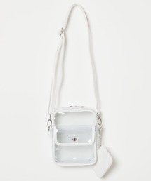 WEGO | WEGO/クリアフラップスクエアショルダーバッグ(ショルダーバッグ)