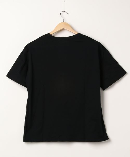 LOWRYS FARM(ローリーズファーム)の「シアーロゴプリントTEE 882744(Tシャツ/カットソー・レディース・カーキ/オフホワイト/ブラック・FREE)」の7枚目の写真