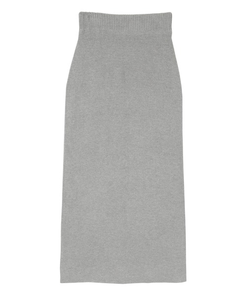 titivate(ティティベイト)の「前後2wayタイトロングニットスカート(スカート・レディース・杢グレー/ブラウン/ブラック/アイボリー/モカ・S/M/L)」の17枚目の写真