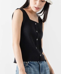 WEGO | WEGO/前後2wayフロントボタンタンクトップ(タンクトップ)