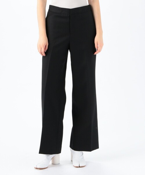 TOMORROWLAND （トゥモローランド）の「【別注】raspai×Edition ウール ワイドスラックス（スラックス・レディース・ブラック・36/34）」の3枚目の写真