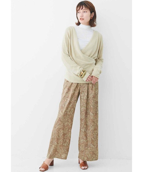 MEDE19F(メデジュウキュウ)の「MEDE19F トルコオーガニックコットンカシュクールニットトップス(ニット/セーター・レディース・カーキ/ライトベージュ・LARGE/XX-LARGE/X-LARGE/MEDIUM)」の3枚目の写真