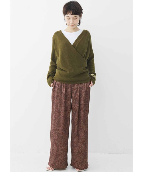 MEDE19F(メデジュウキュウ)の「MEDE19F トルコオーガニックコットンカシュクールニットトップス(ニット/セーター・レディース・カーキ/ライトベージュ・LARGE/XX-LARGE/X-LARGE/MEDIUM)」の7枚目の写真