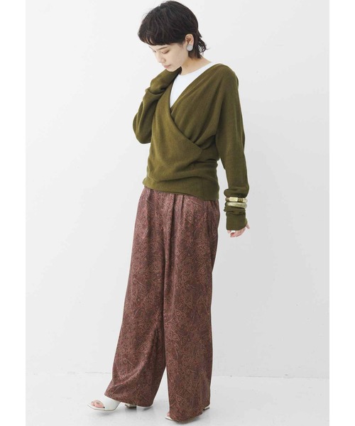 MEDE19F(メデジュウキュウ)の「MEDE19F トルコオーガニックコットンカシュクールニットトップス(ニット/セーター・レディース・カーキ/ライトベージュ・LARGE/XX-LARGE/X-LARGE/MEDIUM)」の8枚目の写真