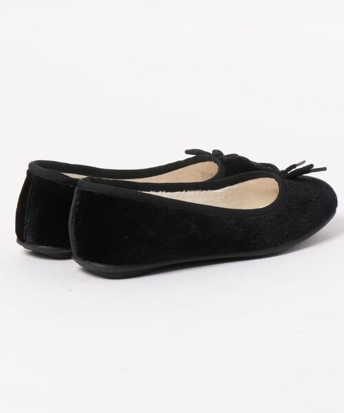 flower（フラワー）の「フラッフィーバレエ（バレエシューズ・レディース・ブラック/ブラウン・6/7/8/9/5）」の3枚目の写真