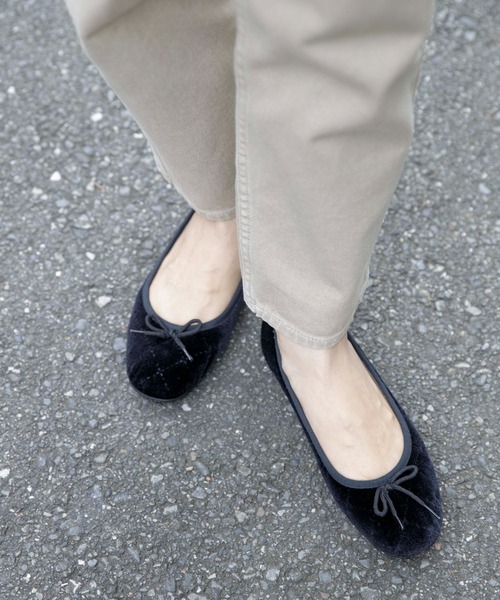 flower（フラワー）の「フラッフィーバレエ（バレエシューズ・レディース・ブラック/ブラウン・6/7/8/9/5）」の6枚目の写真