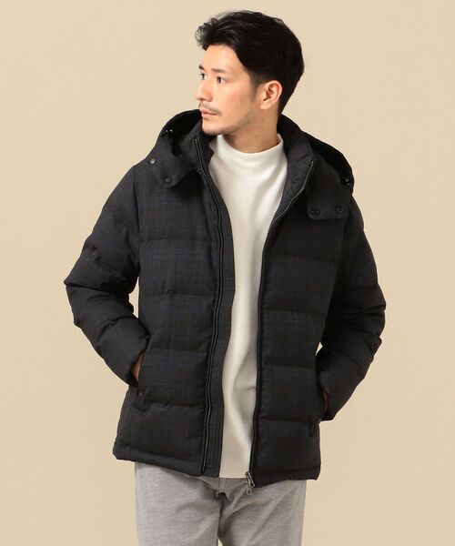 SHIPS（シップス）の「SHIPS: ALLIED FEATHER&DOWN フィルムラミネート加工 ウール ダウンジャケット（ダウンジャケット/コート・メンズ・チャコールグレー/ブラック/ネイビー/ダークグレー・SMALL/MEDIUM/LARGE/X-LARGE）」の17枚目の写真