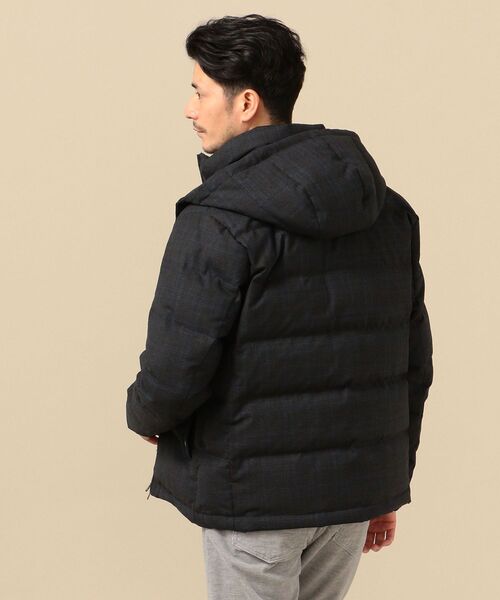 SHIPS（シップス）の「SHIPS: ALLIED FEATHER&DOWN フィルムラミネート加工 ウール ダウンジャケット（ダウンジャケット/コート・メンズ・チャコールグレー/ブラック/ネイビー/ダークグレー・SMALL/MEDIUM/LARGE/X-LARGE）」の13枚目の写真