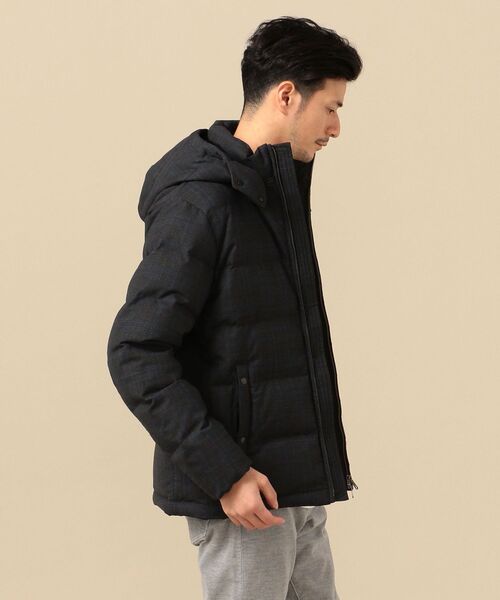 SHIPS（シップス）の「SHIPS: ALLIED FEATHER&DOWN フィルムラミネート加工 ウール ダウンジャケット（ダウンジャケット/コート・メンズ・チャコールグレー/ブラック/ネイビー/ダークグレー・SMALL/MEDIUM/LARGE/X-LARGE）」の15枚目の写真