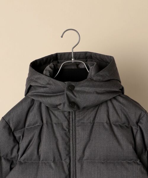 SHIPS（シップス）の「SHIPS: ALLIED FEATHER&DOWN フィルムラミネート加工 ウール ダウンジャケット（ダウンジャケット/コート・メンズ・チャコールグレー/ブラック/ネイビー/ダークグレー・SMALL/MEDIUM/LARGE/X-LARGE）」の21枚目の写真