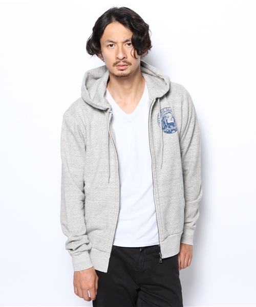 HYSTERIC GLAMOUR（ヒステリックグラマー）の「STAR CIRCLE HEAD pt PK（パーカー・メンズ・ブラック/ピンク/トップグレー・LARGE/MEDIUM/SMALL）」の12枚目の写真