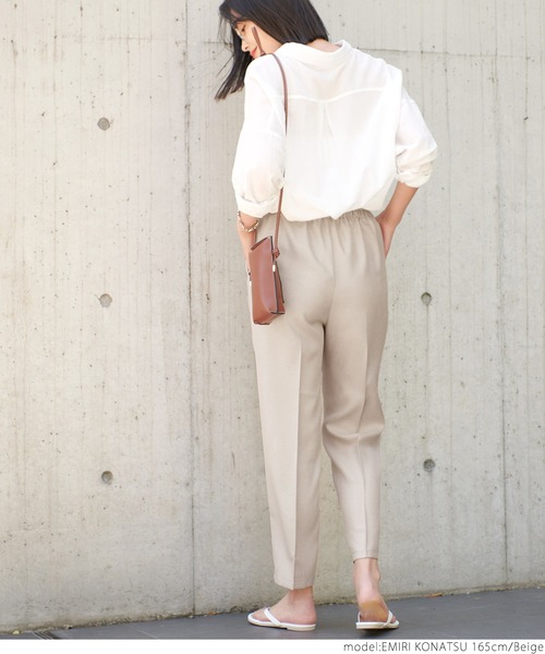 coca（coca）（コカ）の「きれいめスラックス（スラックス・レディース・ブラック/ベージュ・ONE SIZE）」の18枚目の写真