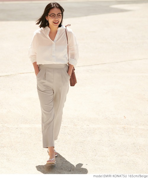 coca（coca）（コカ）の「きれいめスラックス（スラックス・レディース・ブラック/ベージュ・ONE SIZE）」の17枚目の写真