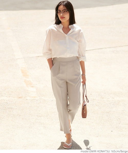 coca（coca）（コカ）の「きれいめスラックス（スラックス・レディース・ブラック/ベージュ・ONE SIZE）」の15枚目の写真