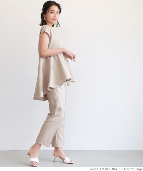 coca（coca）（コカ）の「きれいめスラックス（スラックス・レディース・ブラック/ベージュ・ONE SIZE）」の13枚目の写真