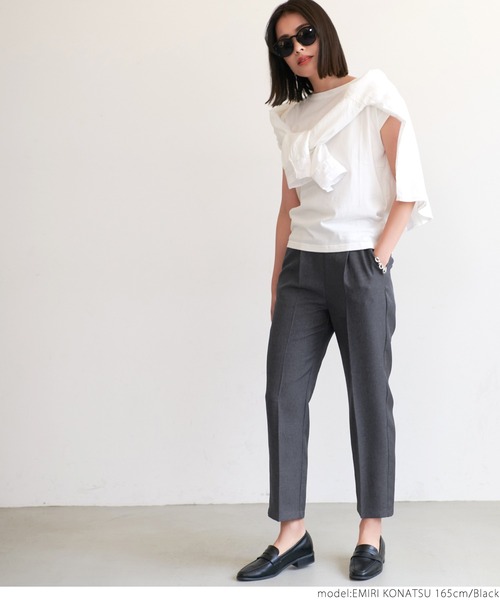 coca（coca）（コカ）の「きれいめスラックス（スラックス・レディース・ブラック/ベージュ・ONE SIZE）」の12枚目の写真