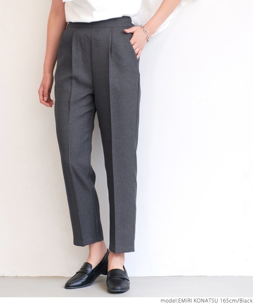 coca（coca）（コカ）の「きれいめスラックス（スラックス・レディース・ブラック/ベージュ・ONE SIZE）」の11枚目の写真