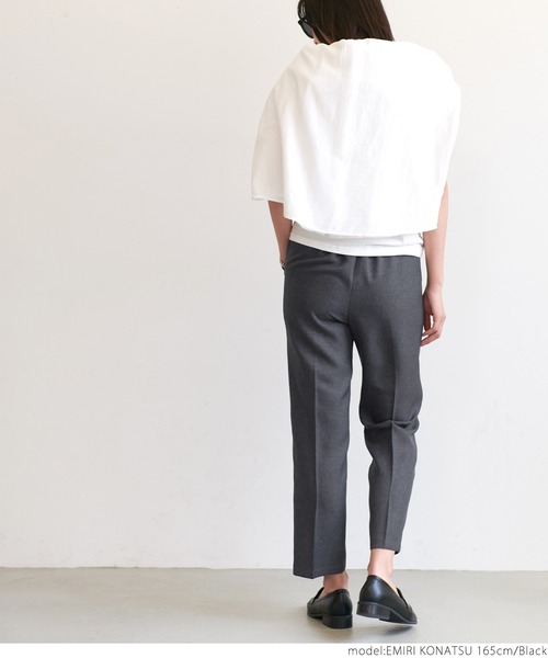 coca（coca）（コカ）の「きれいめスラックス（スラックス・レディース・ブラック/ベージュ・ONE SIZE）」の9枚目の写真