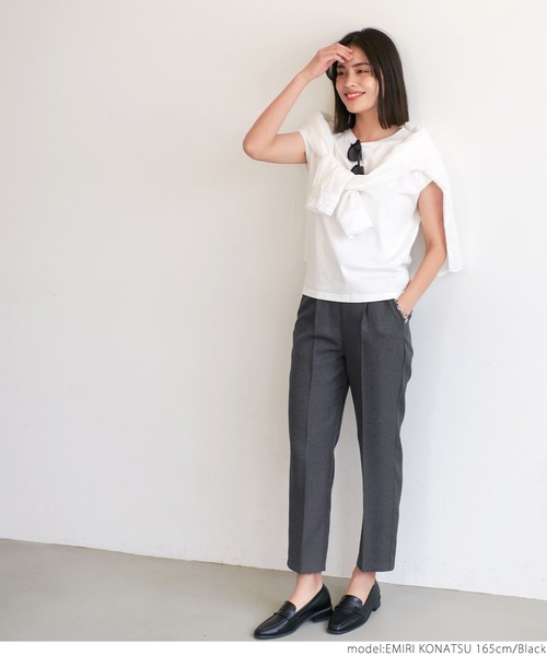 coca（coca）（コカ）の「きれいめスラックス（スラックス・レディース・ブラック/ベージュ・ONE SIZE）」の8枚目の写真