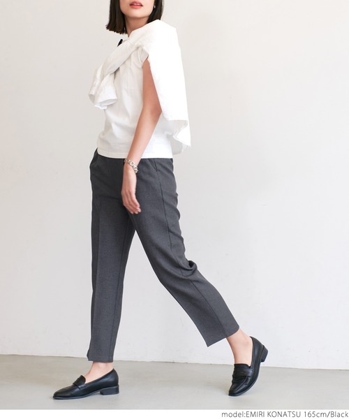 coca（coca）（コカ）の「きれいめスラックス（スラックス・レディース・ブラック/ベージュ・ONE SIZE）」の7枚目の写真