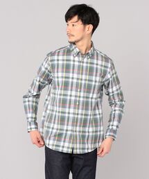 SHIPS | SHIPS: japan quality オーガニックコットン チェック ボタンダウン シャツ(シャツ/ブラウス)