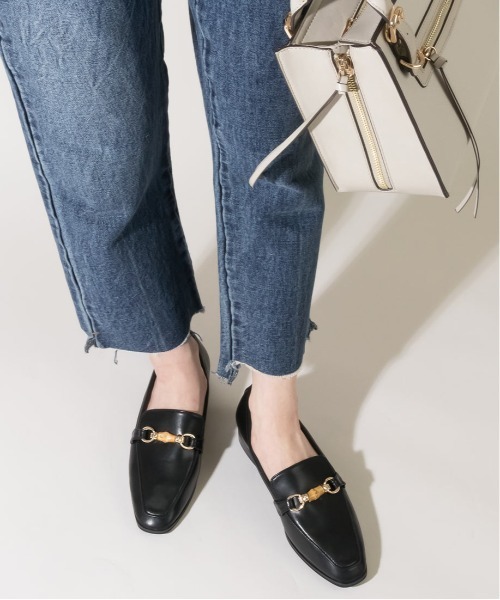 RANDA（ランダ）の「ストレスフリー/ソフト バンブーパーツベーシックローファー（ローファー・レディース・ベージュ/グリーン/ブラック・S/M/L/LL）」の14枚目の写真