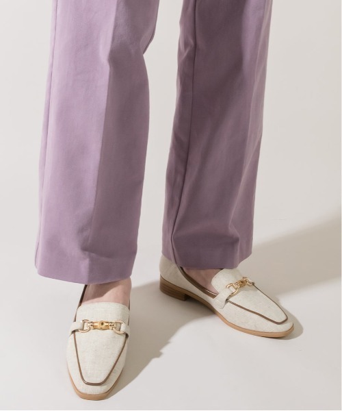 RANDA（ランダ）の「ストレスフリー/ソフト バンブーパーツベーシックローファー（ローファー・レディース・ベージュ/グリーン/ブラック・S/M/L/LL）」の16枚目の写真