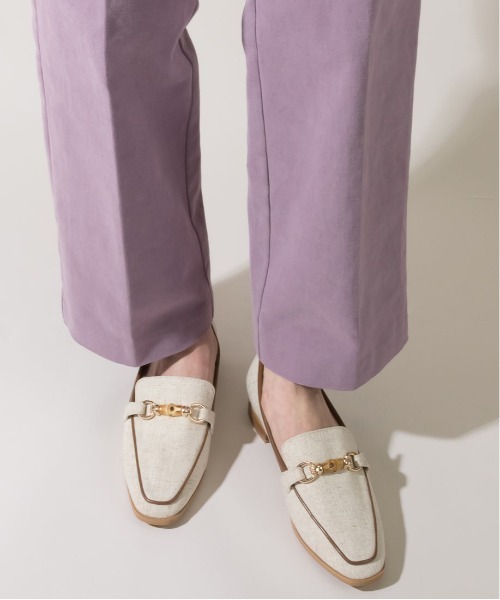 RANDA（ランダ）の「ストレスフリー/ソフト バンブーパーツベーシックローファー（ローファー・レディース・ベージュ/グリーン/ブラック・S/M/L/LL）」の12枚目の写真