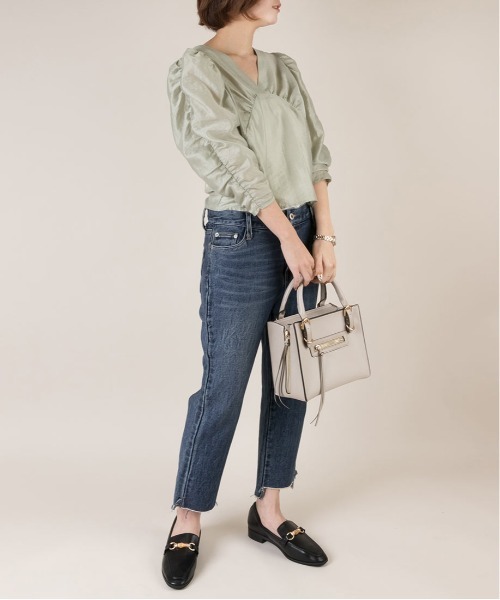 RANDA（ランダ）の「ストレスフリー/ソフト バンブーパーツベーシックローファー（ローファー・レディース・ベージュ/グリーン/ブラック・S/M/L/LL）」の8枚目の写真