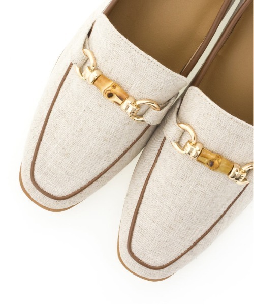 RANDA（ランダ）の「ストレスフリー/ソフト バンブーパーツベーシックローファー（ローファー・レディース・ベージュ/グリーン/ブラック・S/M/L/LL）」の13枚目の写真