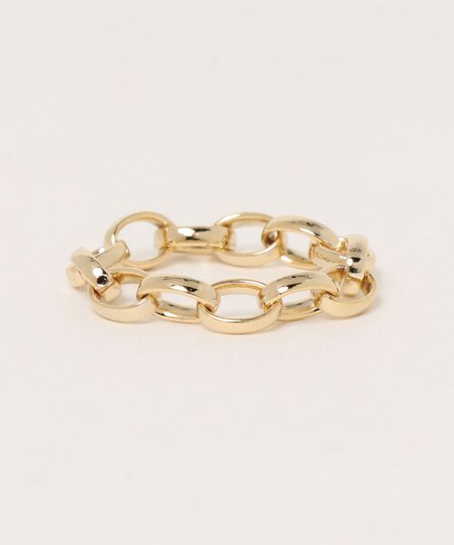 koe(コエ)の「チェーンリング*(リング・レディース・シルバー/ゴールド・FREE)」の1枚目の写真