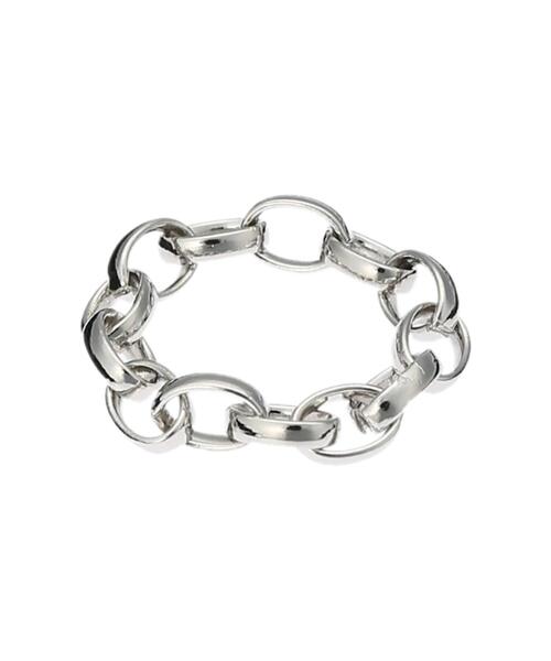 koe(コエ)の「チェーンリング*(リング・レディース・シルバー/ゴールド・FREE)」の3枚目の写真