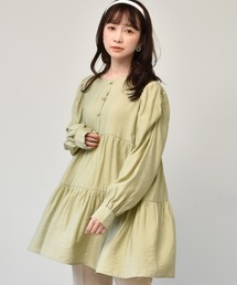 Retro Girl レトロガールのワンピース ドレス グリーン カーキ 緑色系 通販 Zozotown