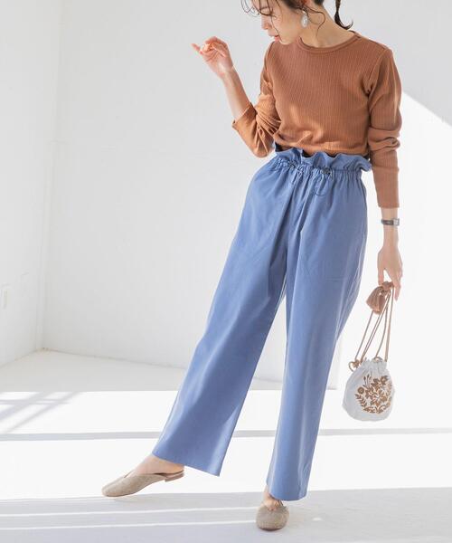 ヨクバリネン Solotex R ソロテックス 接触冷感ウエストコードパンツ レディース Women Coen コーエン 公式ファッション通販