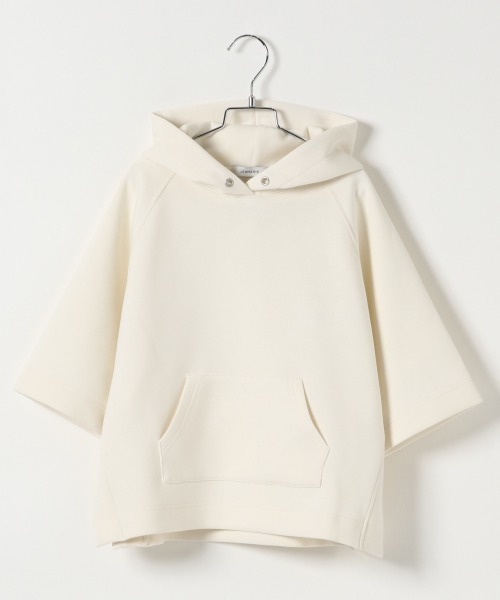 JEANASIS(ジーナシス)の「【KIDS】ダンボールフーディ/938729(パーカー・キッズ・アイボリー/ブラック/ライトブラウン・120/140)」の2枚目の写真