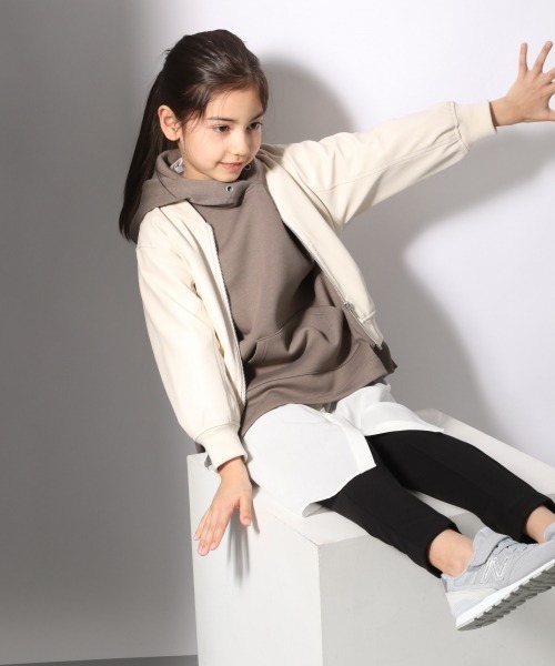 JEANASIS(ジーナシス)の「【KIDS】ダンボールフーディ/938729(パーカー・キッズ・アイボリー/ブラック/ライトブラウン・120/140)」の16枚目の写真