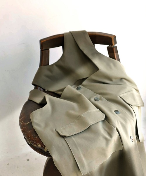 antiqua（アンティカ）の「幅広く大活躍！ワークベスト（ベスト・レディース・ブラック/グリーン系その他・FREE）」の22枚目の写真