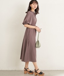 earth music&ecology | ボリュームスリーブワンピース ＊(ワンピース)