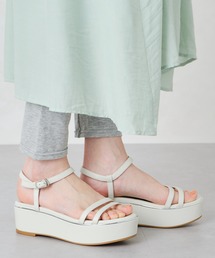 ORiental TRaffic | メタリックライン厚底サンダル/11218(サンダル)