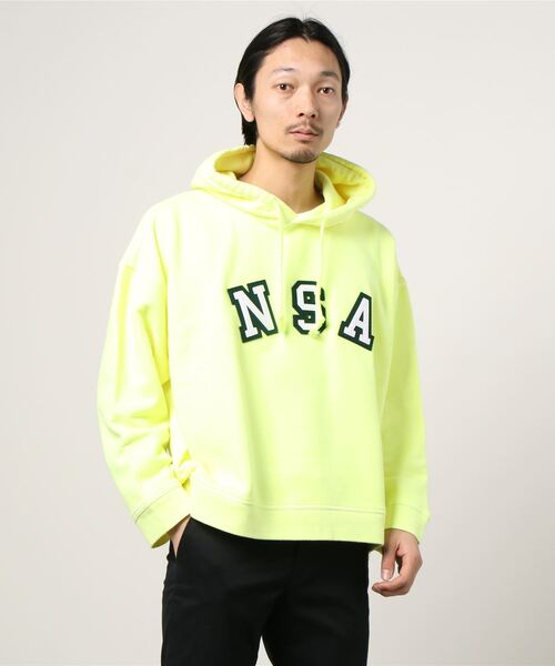 NAISSANCE（ネサンス）の「NAISSANCE(ネサーンス)NSA FOODIE/フーディー（パーカー・メンズ・イエロー/ブラック/オレンジ・LARGE）」の10枚目の写真