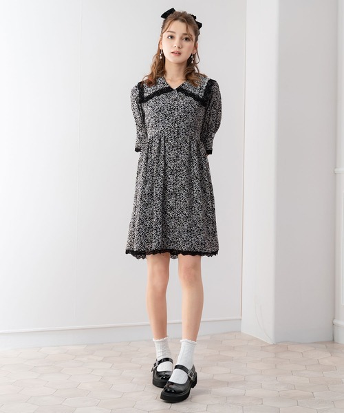 セーラー襟バックリボンワンピース ワンピース Dearmyloverose ディアマイラブローズ のファッション通販 Zozotown