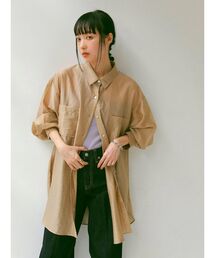 Ungrid | シアーミドル丈シャツ(シャツ/ブラウス)