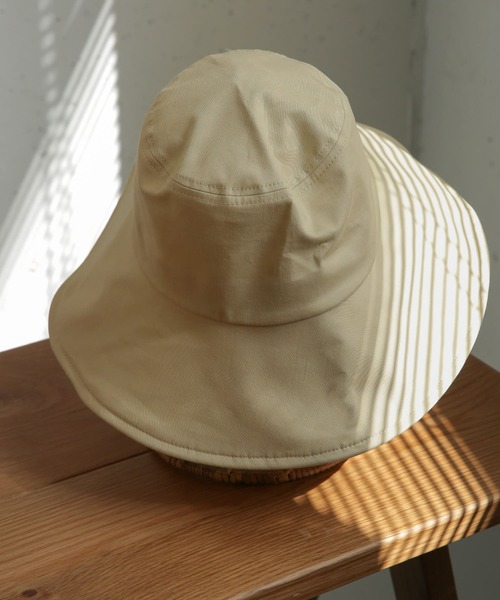 URBAN RESEARCH DOORS(アーバンリサーチドアーズ)の「コットンツイルハット(ハット・レディース・ブラック/ダークブラウン/ホワイト系その他・ONE)」の1枚目の写真