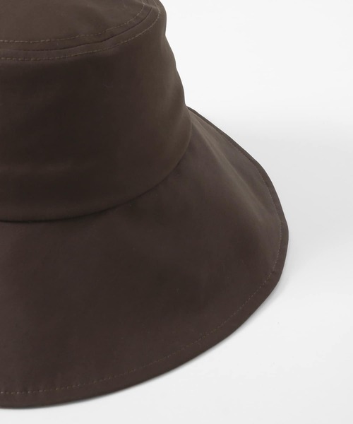 URBAN RESEARCH DOORS(アーバンリサーチドアーズ)の「コットンツイルハット(ハット・レディース・ブラック/ダークブラウン/ホワイト系その他・ONE)」の5枚目の写真