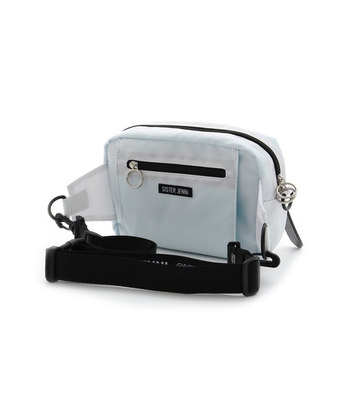 SISTER JENNI（SISTER JENNI）の「2wayボディバッグ（ボディバッグ/ウエストポーチ・キッズ・オフホワイト/ラベンダー/ブラック・F）」の8枚目の写真